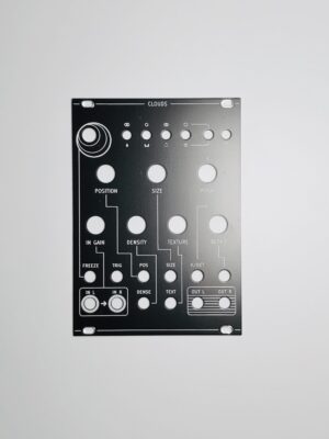 Black Panel for Mutable Instruments Clouds