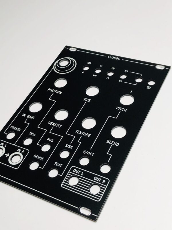 Black Panel for Mutable Instruments Clouds
