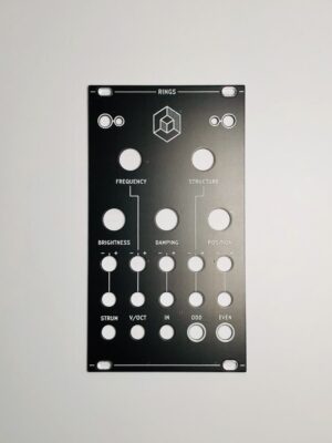 Black Panel for Mutable Instruments Rings
