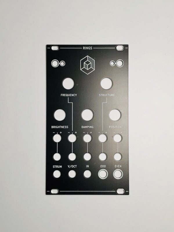 Black Panel for Mutable Instruments Rings