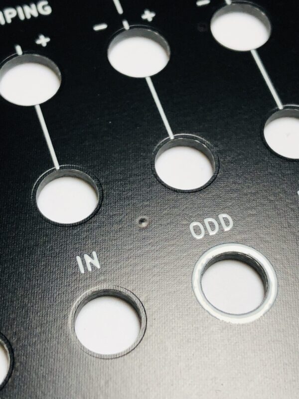 Black Panel for Mutable Instruments Rings